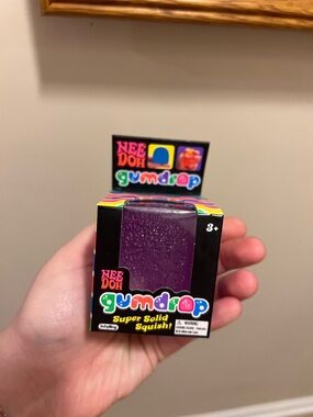 Gumdrop Super Solid Squish! Purple Kids Toy